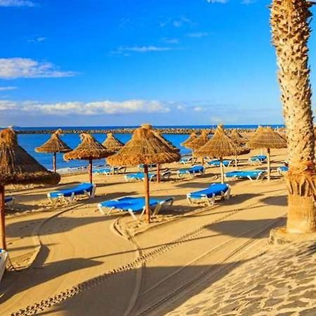Top Floor, Sea View, Huge Terrace, Heated Pool, Garage Los Cristianos  Exterior foto